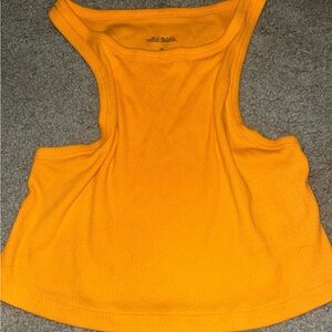 Wild Fable Vibrant Orange Crop Top